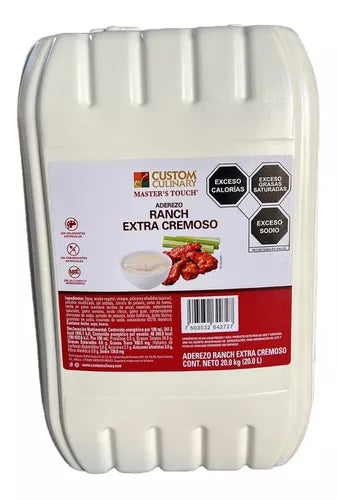 ADEREZO RANCH ZAFRAN -BIDÓN 20 KG-