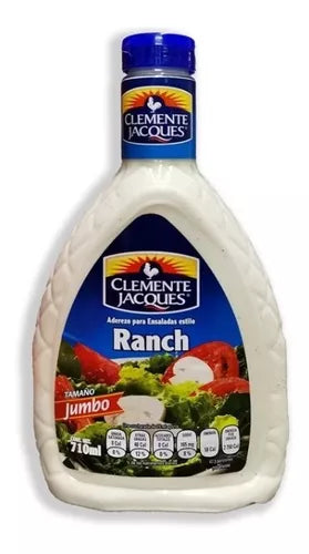 ADEREZO RANCH CLEMENTE JACQUES –BOTE 710 GR-