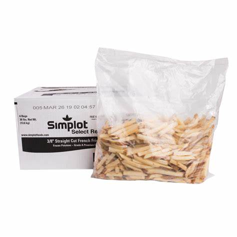 PAPA 3/8 CON CASCARA Y CUBIERTA SIMPLOT -BOLSA 2.270 KG-