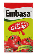 SALSA TIPO CATSUP EMBASA -CARTÓN 1 KG-