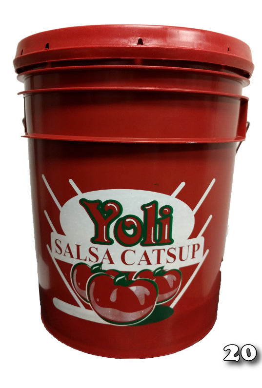 CATSUP YOLI -CUBETA 20 KG-
