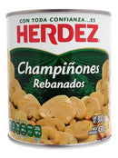 CHAMPIÑON REBANADO HERDEZ -LATA 800 GR-