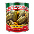 CHILES JALAPEÑOS EL MEXICANO -LATA 3 KG-