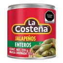 CHILES JALAPEÑOS LA COSTEÑA -LATA 220 GR-
