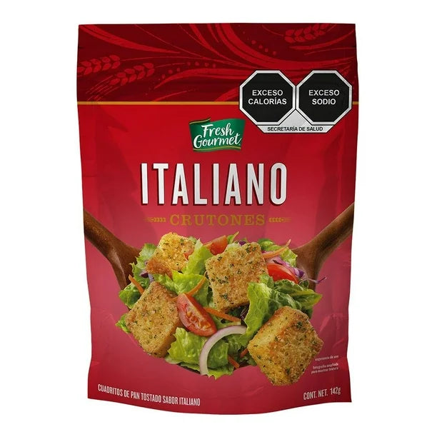 CRUTONES FRESH GOURMET –BOLSA 142 GR-