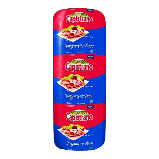 JAMÓN VIRGINIA DE PAVO CAPISTRANO -PRECIO POR KG POR PIEZA-