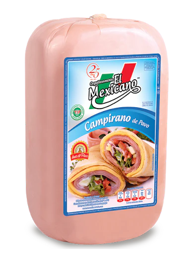 JAMÓN DE PAVO CAMPIRANO EL MEXICANO -POR KG-