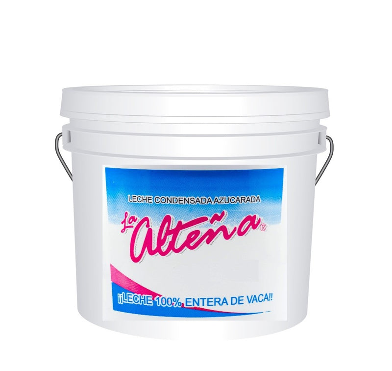 LECHE CONDENSADA AZUCARADA LA ALTEÑA –CUBETA 5 KG-