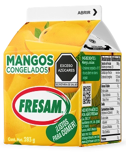 MANGO CONGELADO PUREPACK -ENVASE 283 GR-
