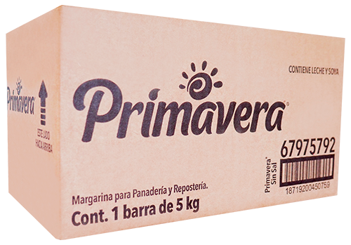 MARGARINA PRIMAVERA -BARRA 5 KG-