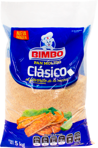 PAN MOLIDO ECONÓMICO BIMBO -BOLSA 5 KG-