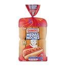 PAN PARA HOT DOG MEDIAS NOCHES BIMBO -BOLSA 16 PZ-