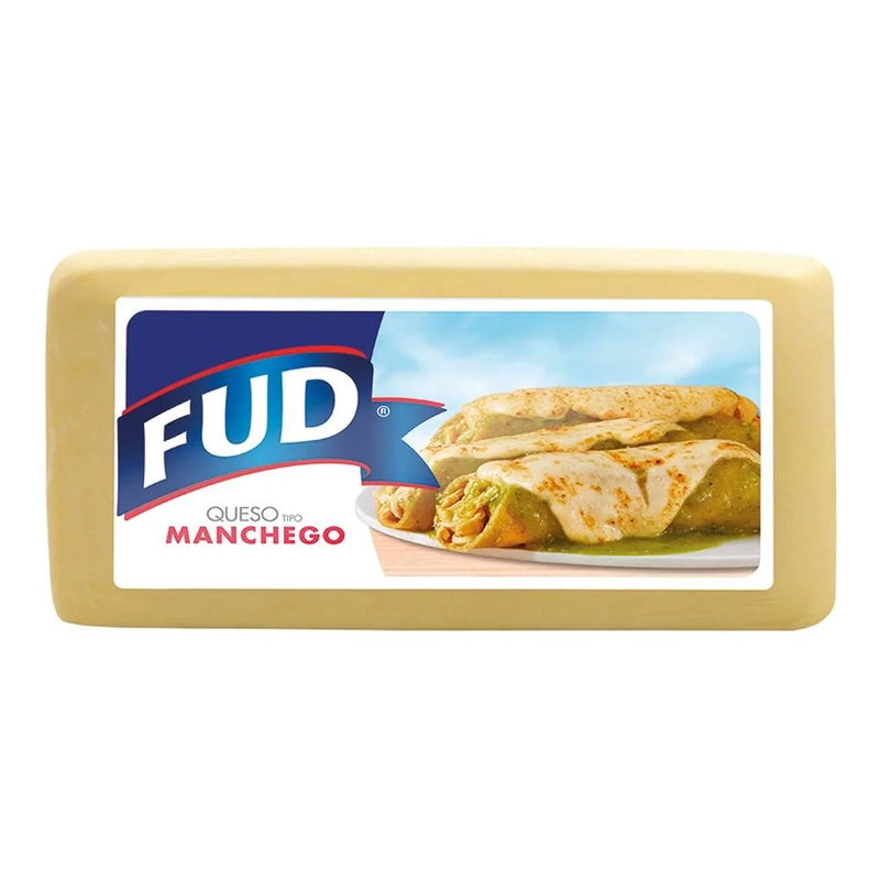 QUESO MANCHEGO FUD -BARRA 1 KG-
