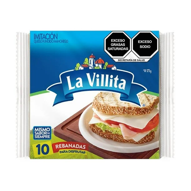 QUESO MANCHEGO VILLITA -PAQUETE 173 GR-