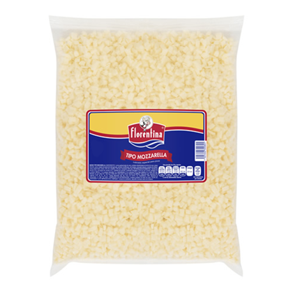 QUESO MOZZARELLA RAYADO FLORENTINA -BOLSA 2 KG-