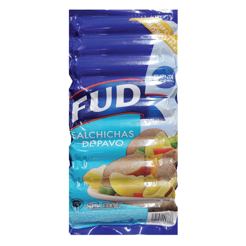 SALCHICHA DE PAVO FUD -POR KG-