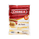 SALCHICHA DE PAVO FRANKFURT CHIMEX -PAQUETE 2.5 KG-
