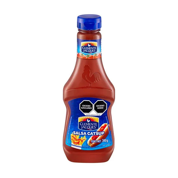 SALSA CATSUP CLEMENTE JACQUES –BOTE 340 GR-