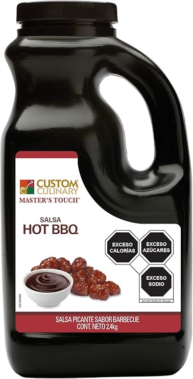 SALSA HOT BBQ ZAFRAN -GARRAFÓN 2.4 KG-