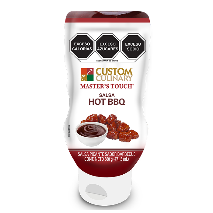 SALSA HOT BBQ ZAFRAN -BOTE 570 GR-