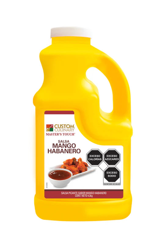 SALSA MANGO HABANERO ZAFRAN –GARRAFÓN 4.3 LTS-