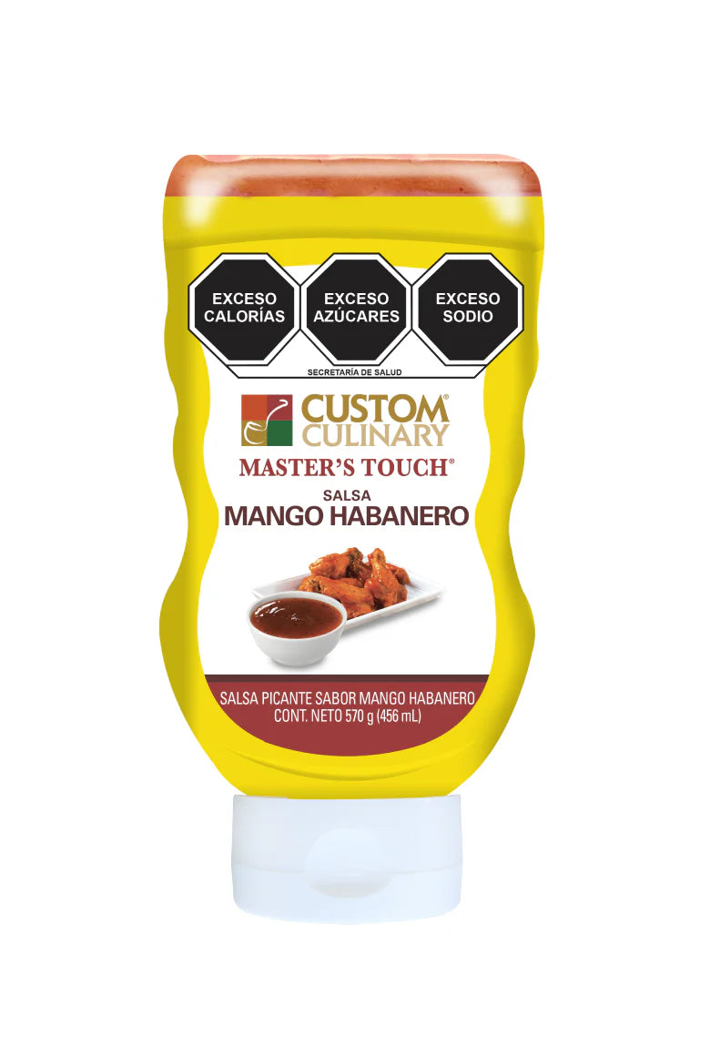 SALSA MANGO HABANERO ZAFRAN -BOTE 570 GR-