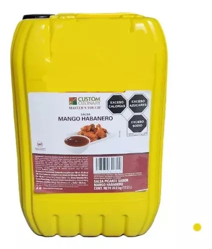 SALSA MANGO HABANERO ZAFRAN -BIDÓN 20 KG-