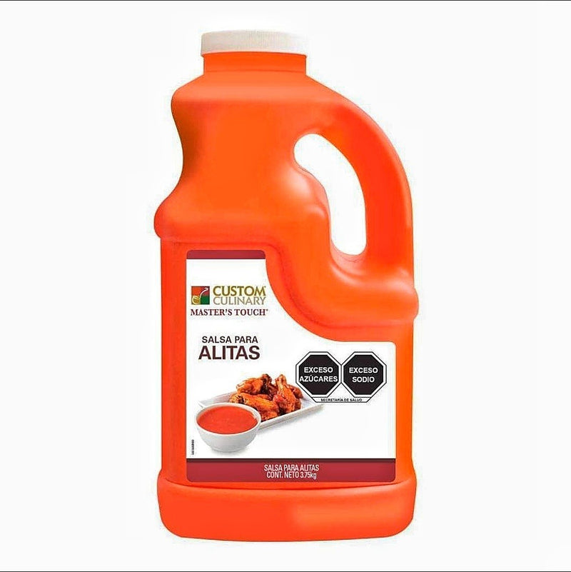 SALSA PARA ALITAS BÚFALO ZAFRAN -GARRAFÓN 3.7 KG-