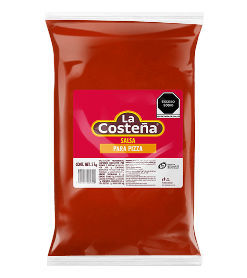 SALSA PARA PIZZA LA COSTEÑA -BOLSA 3 KG-