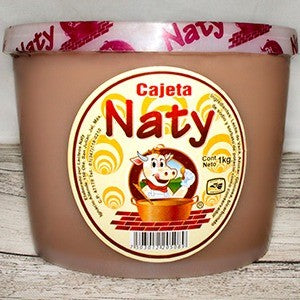 CAJETA NATY –BOTE 1 KG-