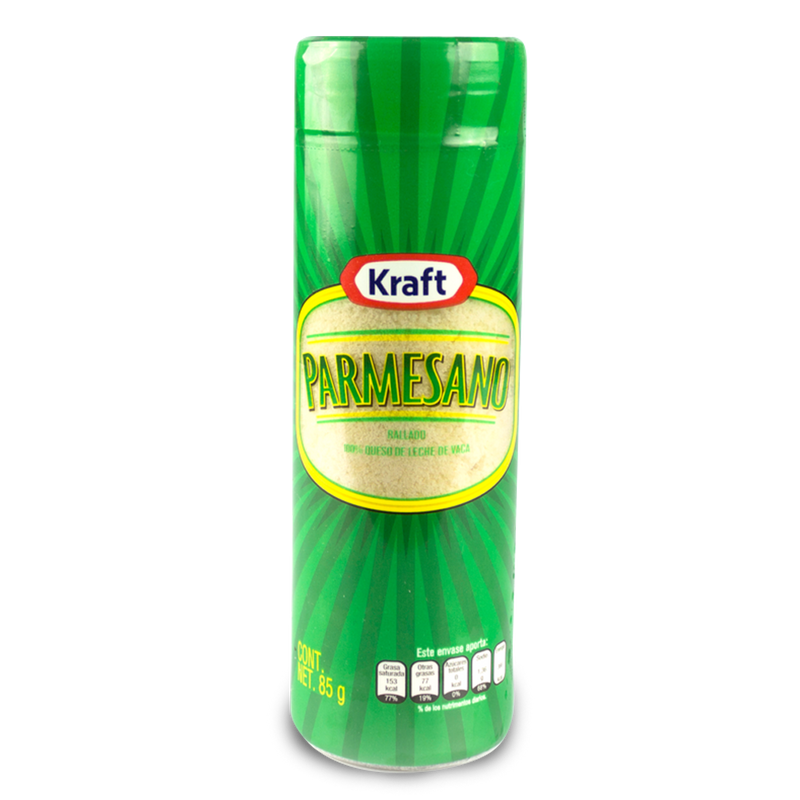 QUESO PARMESANO KRAFT DE 85 GRS