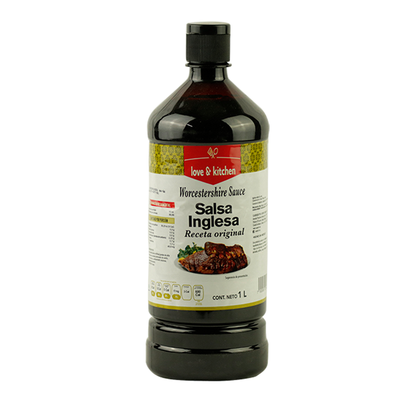 SALSA INGLESA LOVE & KITCHEN DE 1L