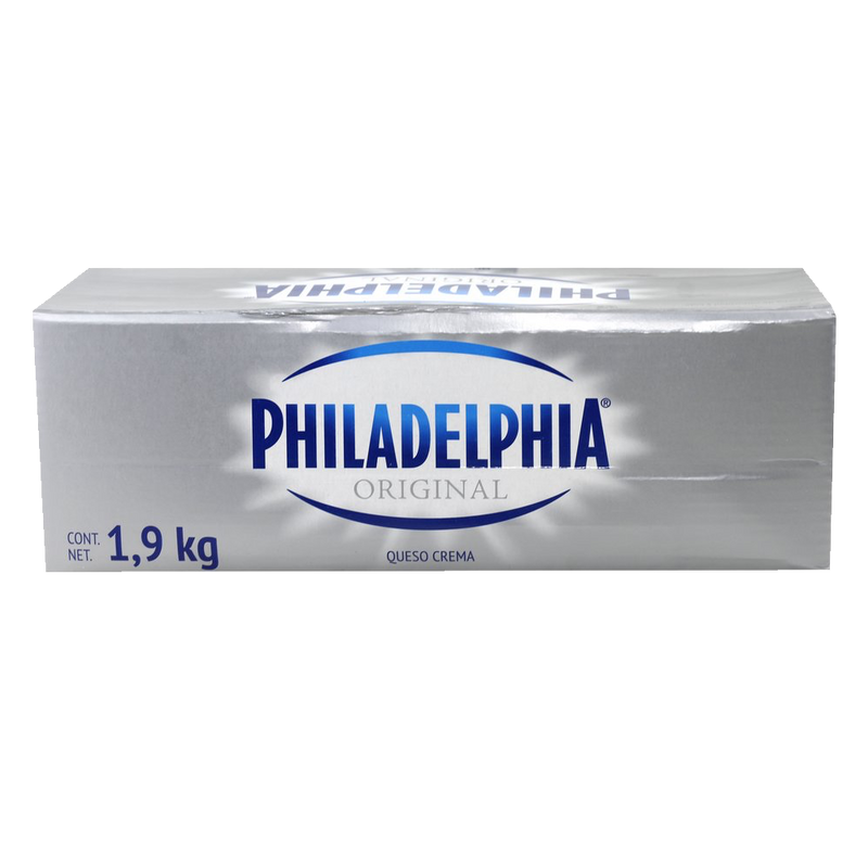 QUESO CREMA PHILLADELPHIA BARRA 1.920 KGS