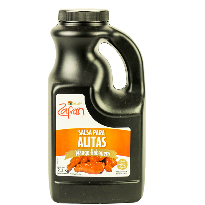 SALSA PARA ALITAS MANGO HABANERO 2.3 KG