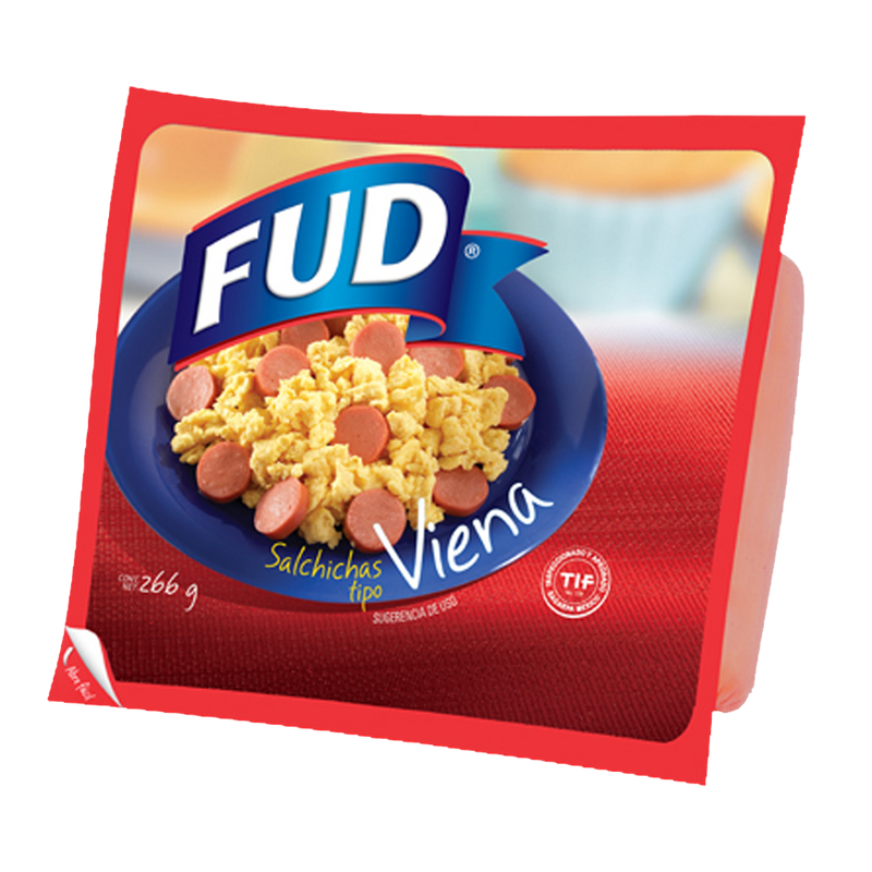 SALCHICHA VIENA FUD 266 GRS