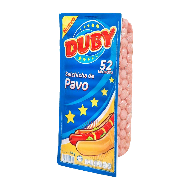 SALCHICHA DUBY PAVO PAQUETE