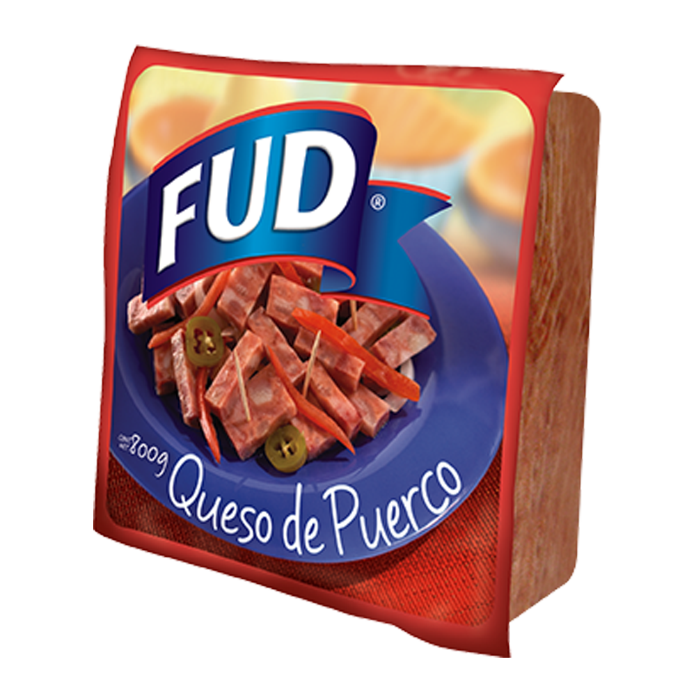 QUESO DE PUERCO REBANADO FUD -EMPAQUE 800 GR-