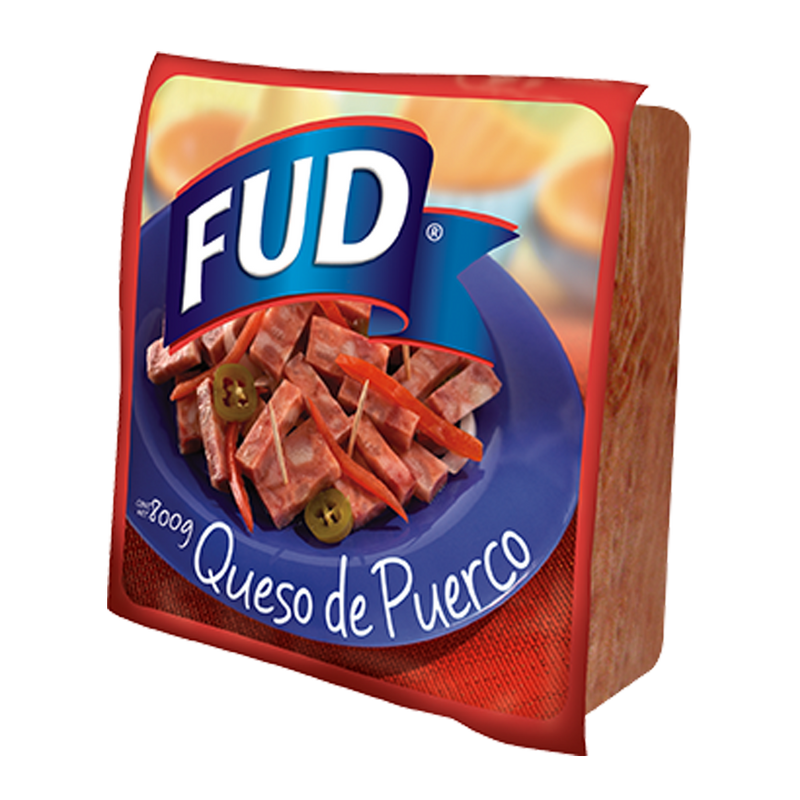 QUESO DE PUERCO REBANADO DE 800 GRS FUD