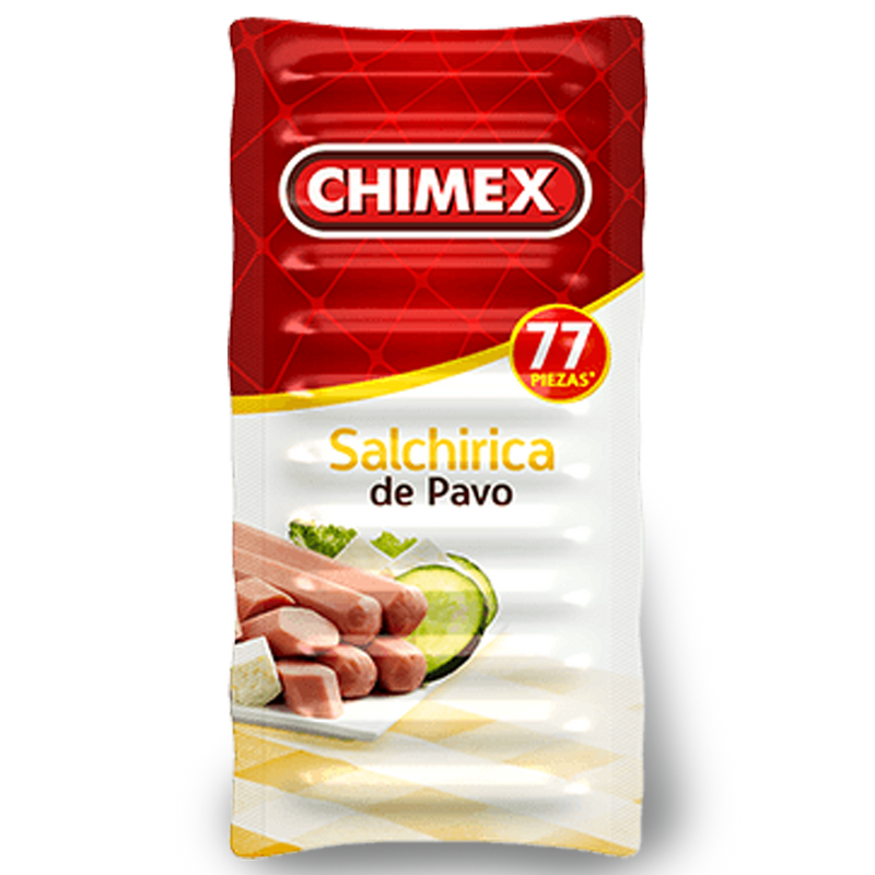 SALCHIRRICA DE PAVO CON 77 PZ