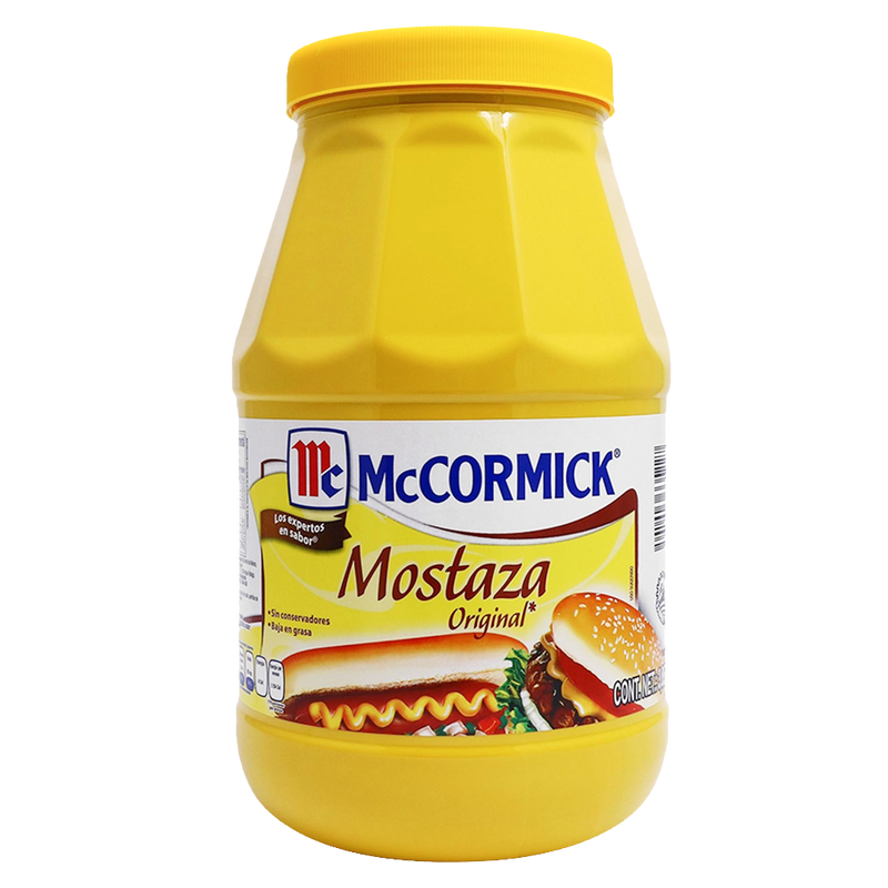 MOSTAZA MCCORMICK INSTITUCIONAL DE 3.85 KG