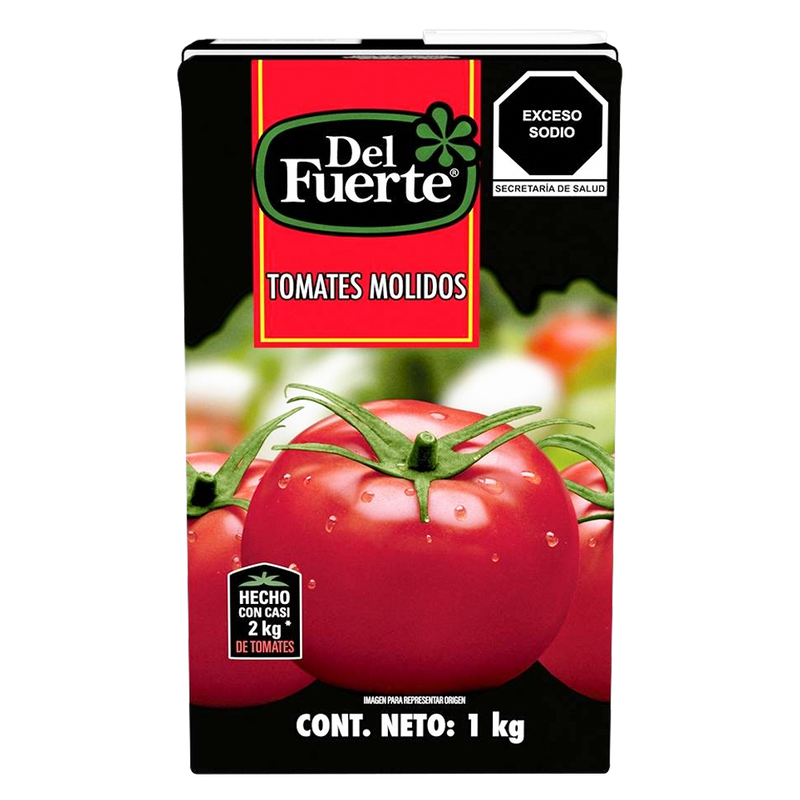PURE DE TOMATE DEL FUERTE DE 1 KGR