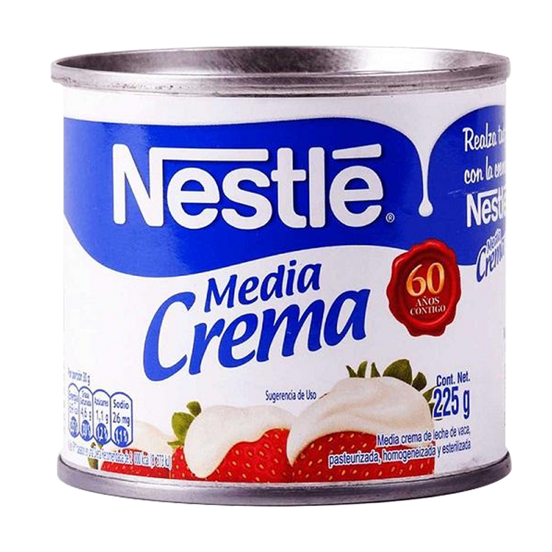 MEDIA CREMA NESTLE 225 GRS